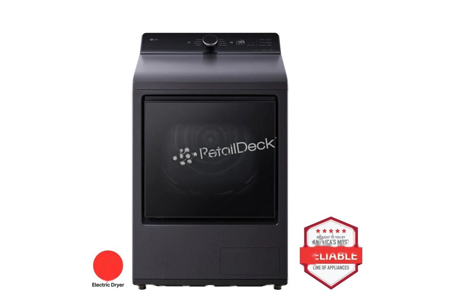 7.3 cu. ft. Ultra Large Capacity Smart Rear Control Ventless Dryer with Dual Inverter Heat Pump Technology and Inverter Direct Drive Motor System