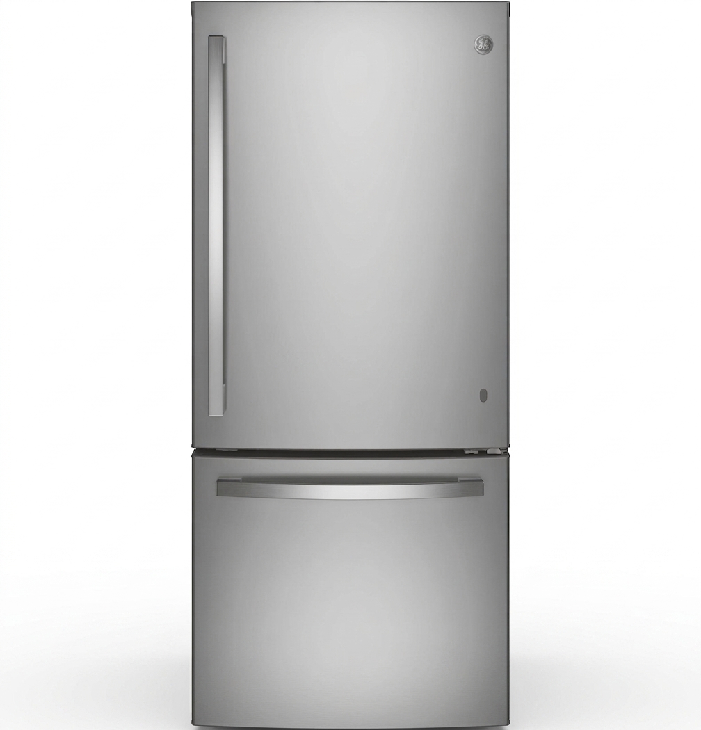 GE® ENERGY STAR® 21.0 Cu. Ft. Bottom-Freezer Refrigerator