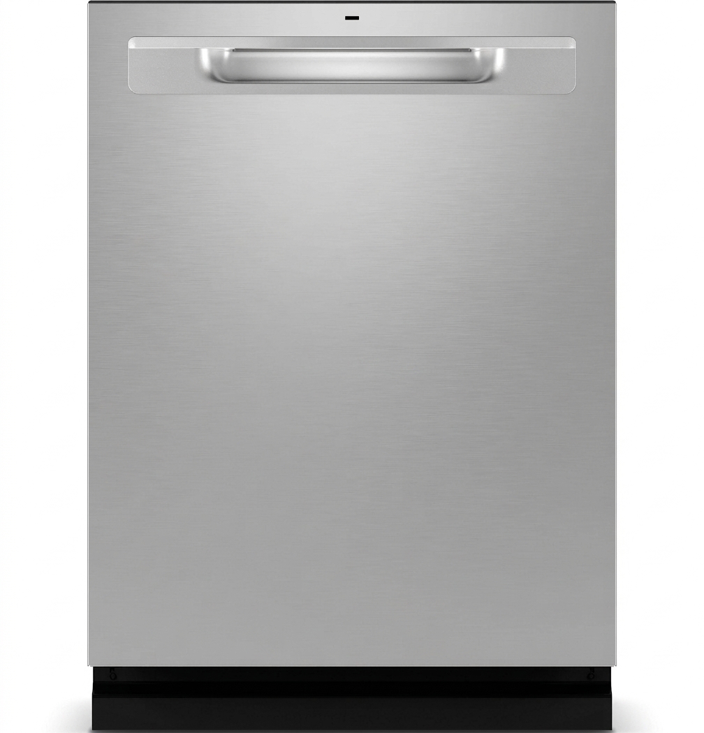 GE® ENERGY STAR® Fingerprint Resistant Top Control with Stainless Steel Interior Dishwasher with Sanitize Cycle