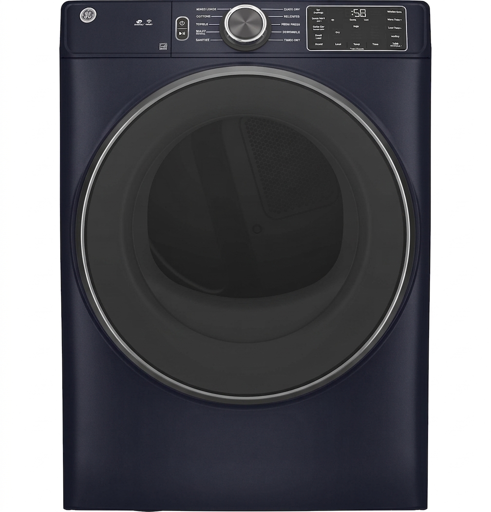 GE® ENERGY STAR® 7.8 cu. ft. Capacity Smart Front Load Electric Dryer with Sanitize Cycle