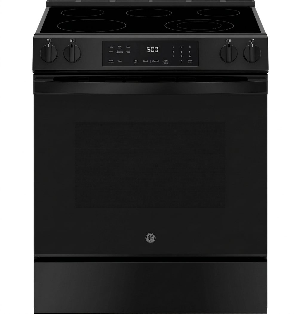 GE® ENERGY STAR® 30" Slide-In Electric Range with Crisp Mode