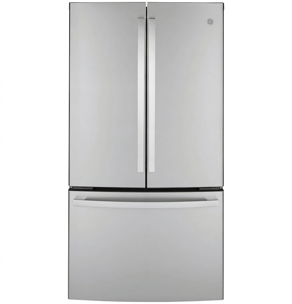 GE® ENERGY STAR® 23.1 Cu. Ft. Counter-Depth Fingerprint Resistant French-Door Refrigerator