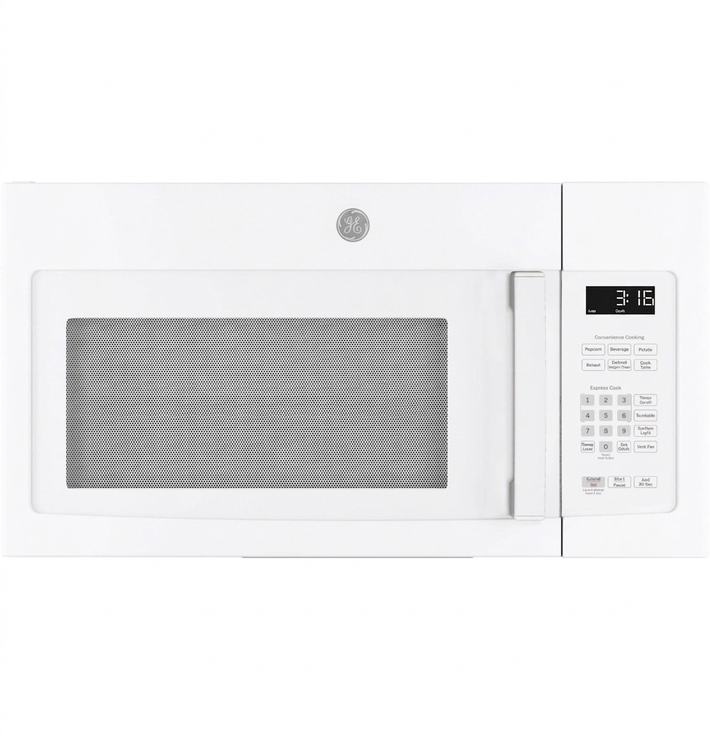 GE® 1.6 Cu. Ft. Over-the-Range Microwave Oven with Recirculating Venting
