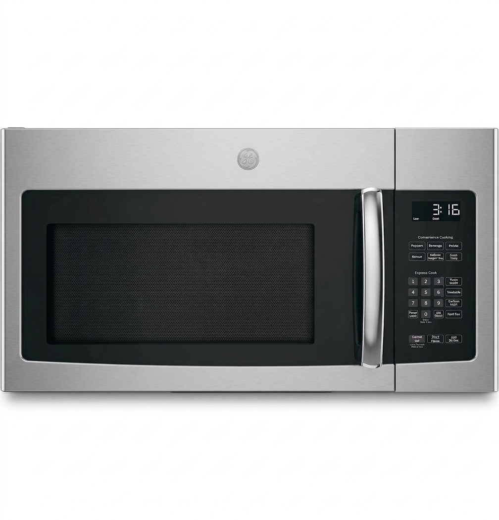 GE® 1.6 Cu. Ft. Over-the-Range Microwave Oven with Recirculating Venting