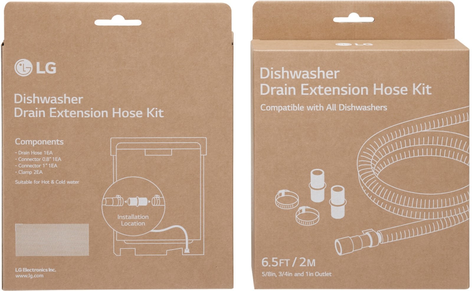 DISHWASHER DRAIN EXTENSION HOSE KIT AGF30462903?