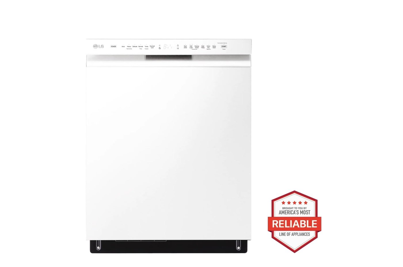 24 Inch Front Control Dishwasher with QuadWash™ and 3rd Rack — 23 3/4" W × 33 5/8" H