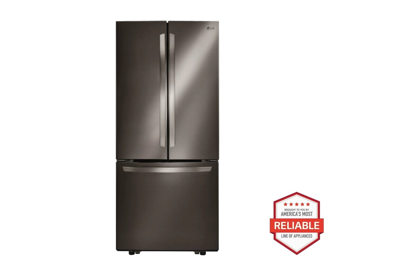 22 cu. ft. French Door Refrigerator — 29.8" W × 68.5" H