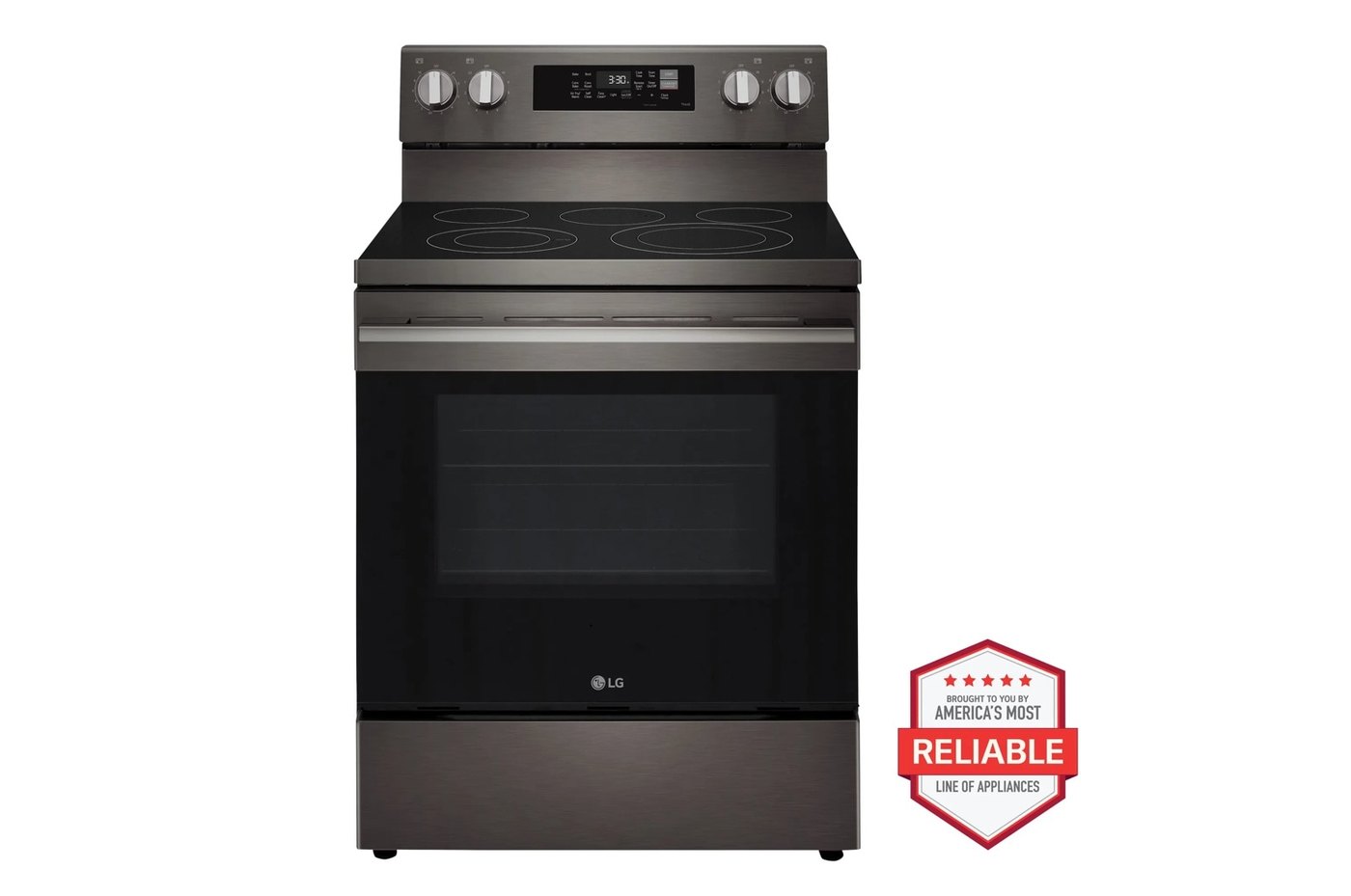 6.3 cu. ft. Smart Wi-Fi Enabled ProBake Convection® Electric Range with Air Fry & EasyClean® — 29 7/8" W × 46 1/2" H