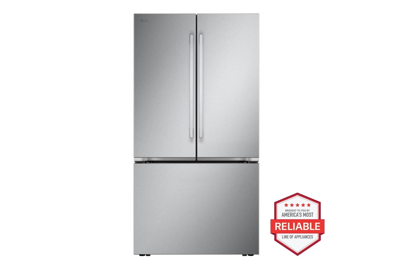 27 cu. ft. Smart Counter-Depth MAX™ French Door Refrigerator — 35 3/4" W × 70 1/4" H