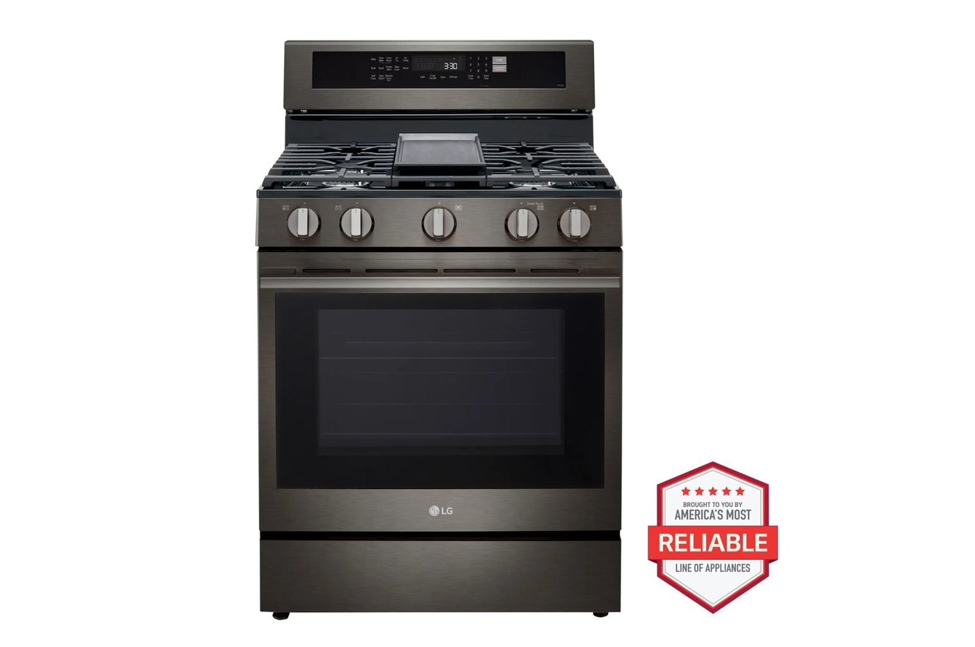 6.3 cu. ft. Smart Wi-Fi Enabled Probake Convection® Gas Range with Air Fry & EasyClean® — 29 7/8" W × 46 1/2" H