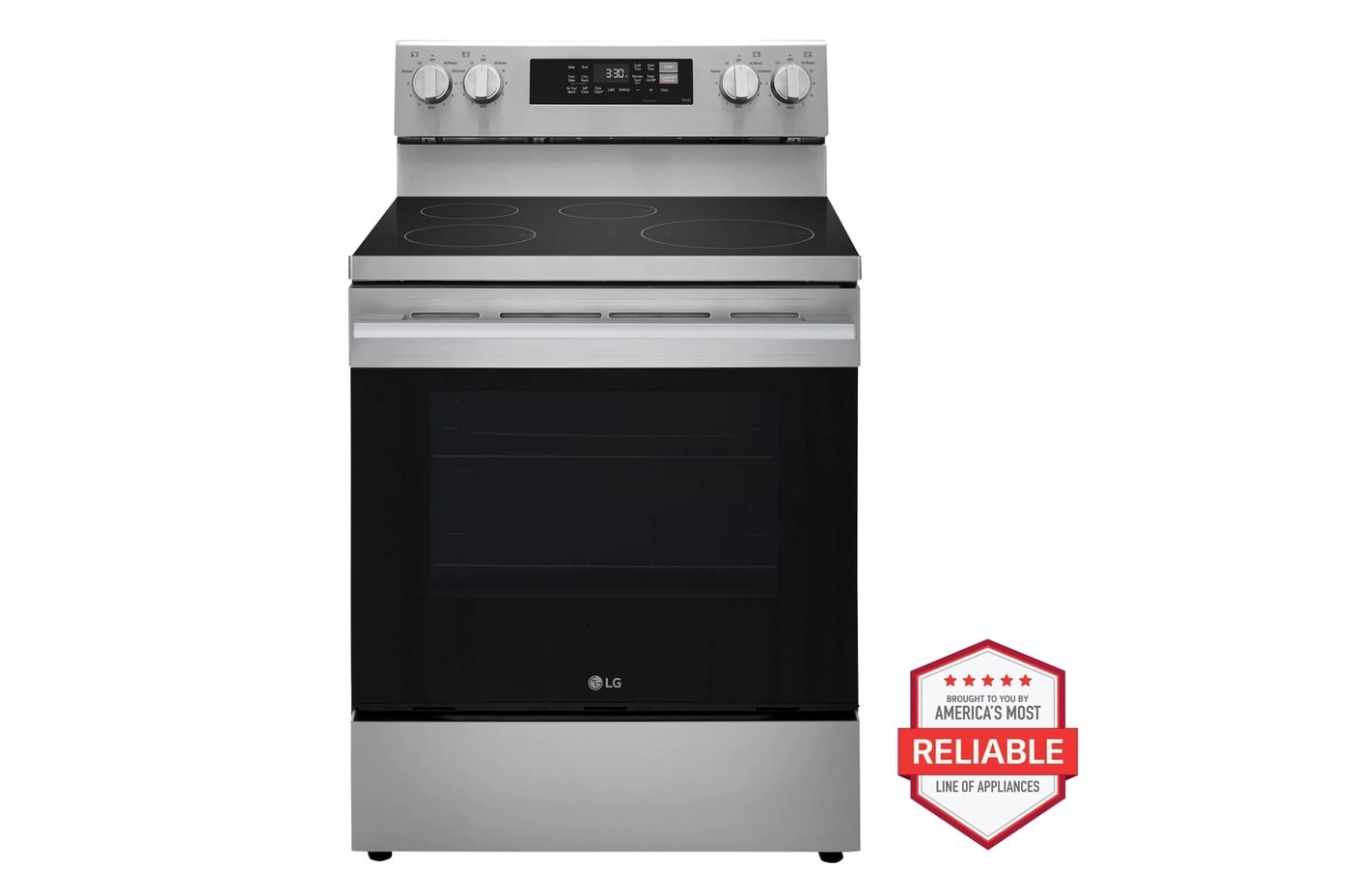 6.3 cu. ft. Smart Induction Freestanding Range with ProBake Convection® and Air Fry — 30" W × 46.5" H