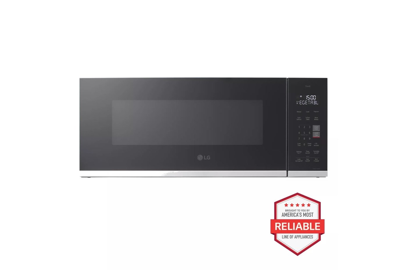 1.3 cu. ft. Smart Low Profile Over-the-Range Microwave Oven