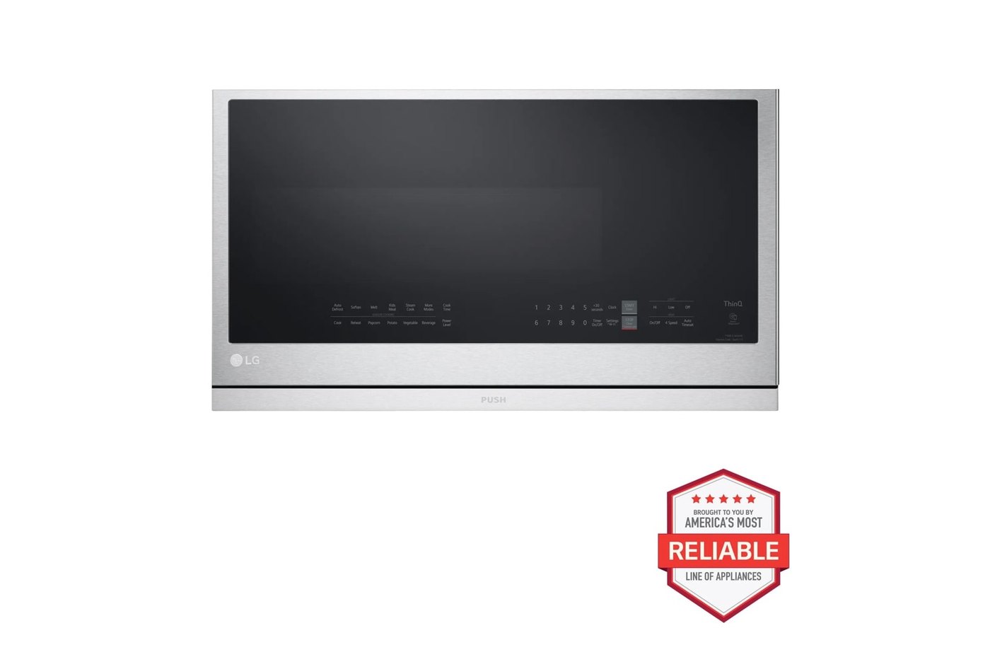2.1 cu. ft. Smart Over-the-Range Microwave with ExtendaVent®2.0 & EasyClean®