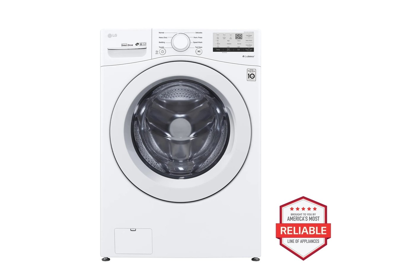 4.5 cu. ft. Ultra Large Front Load Washer — 27" W × 39" H