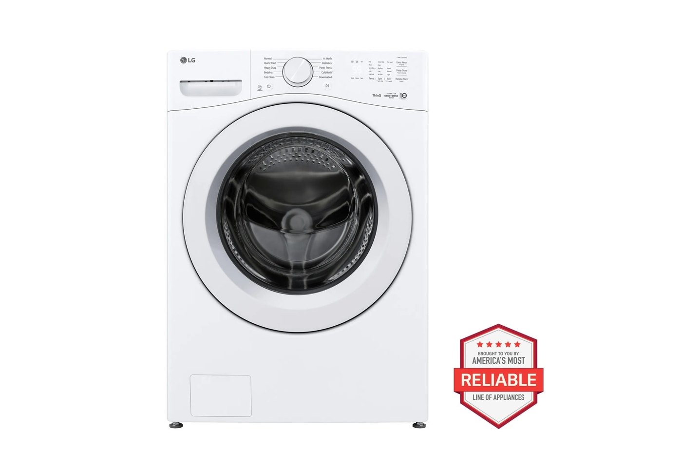 4.5 cu. ft. Ultra Large Capacity Smart Front Load Washer — 27" W × 39" H