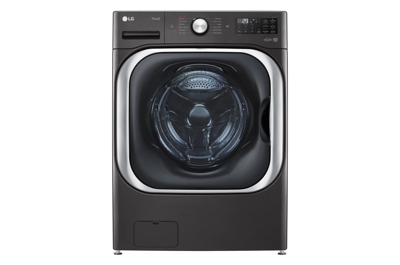 5.2 cu. ft. Mega Capacity Smart Wi-Fi Enabled Front Load Washer with TurboWash® and Built-In Intelligence — 29" W × 40 3/4" H