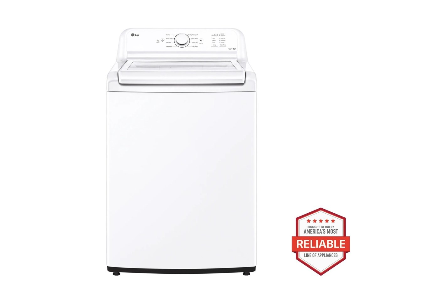 4.1 cu. ft. Top Load Washer with 4-Way Agitator® and TurboDrum™ Technology — 27" W × 44 1/2" H