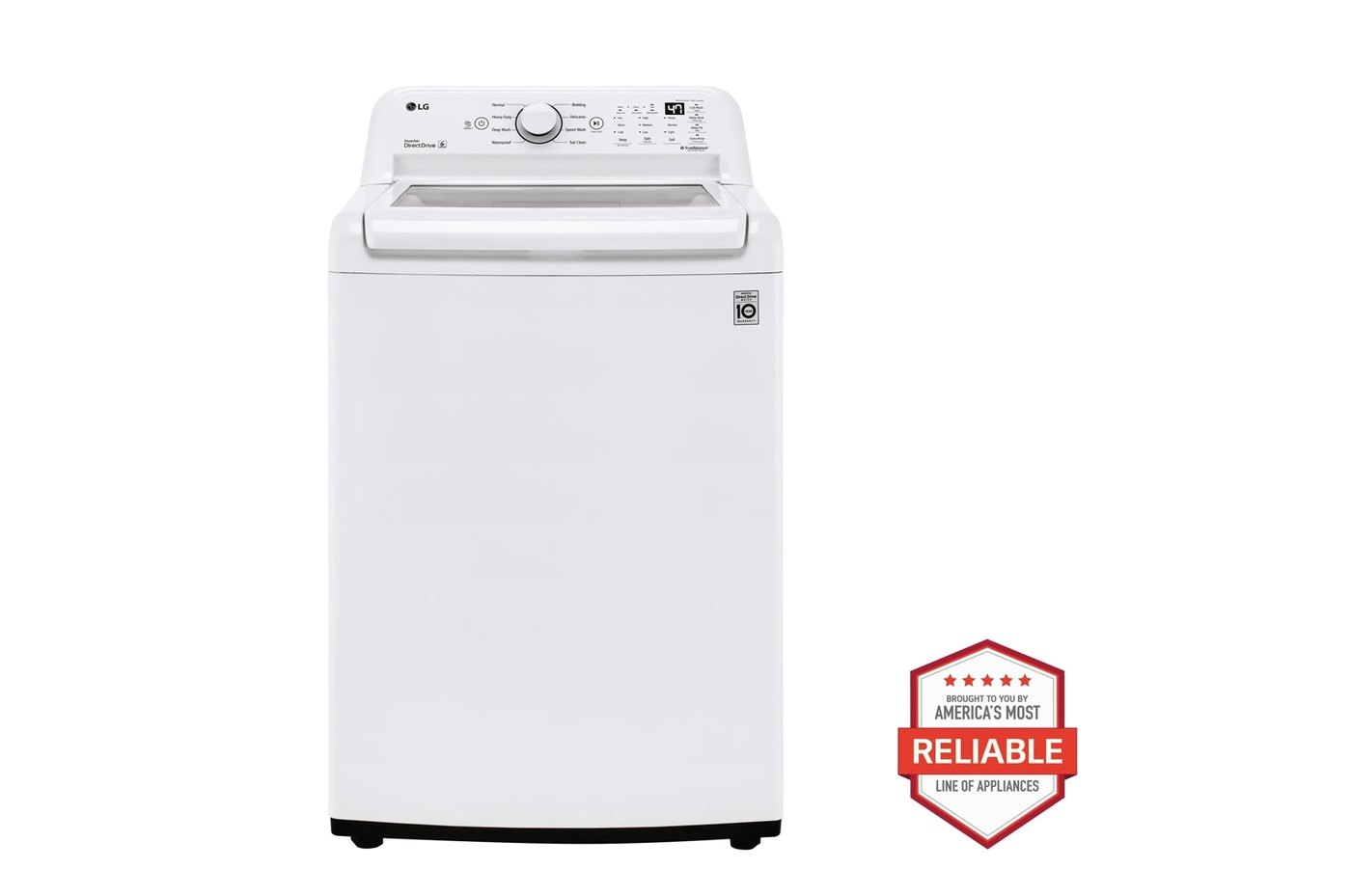 4.3 cu. ft. Ultra Large Capacity Top Load Washer with 4-Way™ Agitator & TurboDrum™ Technology — 27" W × 44 1/2" H