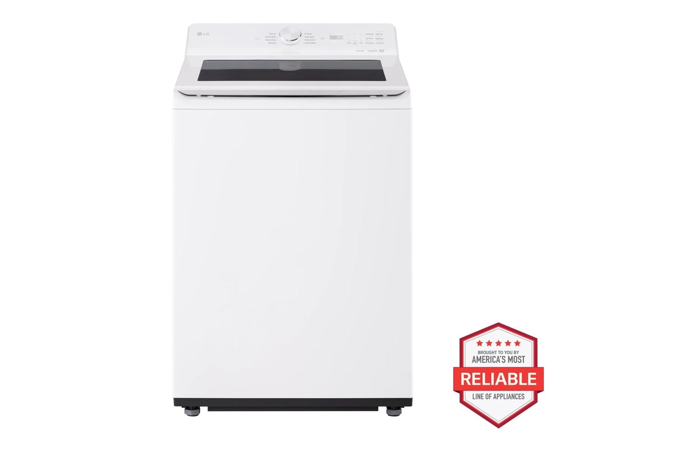 5.0 cu. ft. Mega Capacity Smart Top Load Washer with Impeller, EasyUnload™ & AI Sensing — 27" W × 43" H